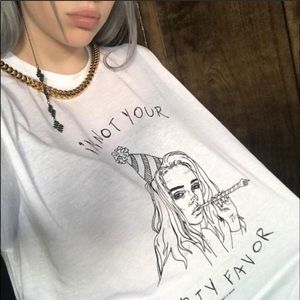 Billie Eilish “I’m Not Your Party Favor” Tee